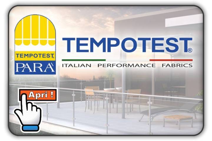 catalogo tende da sole tempotest brescia